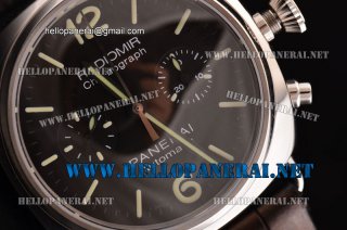 Panerai Radiomir Chrono PAM288K SS/LE Black Valjoux 7500-SHG Watch