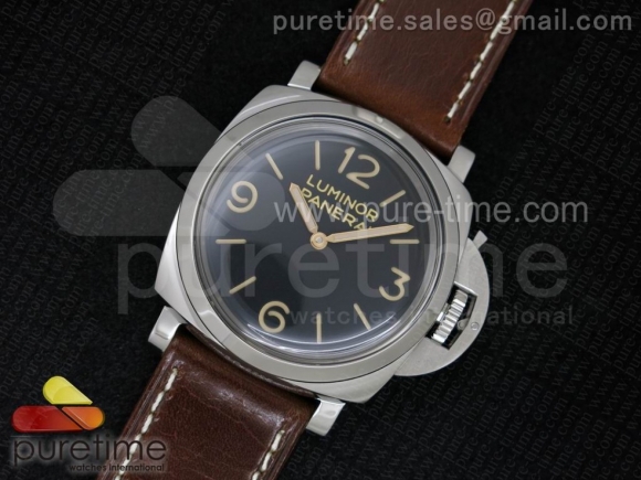 PAM372 O 1:1 ZF Best Edition on Thick Brown Leather Strap P.3000 Super Clone