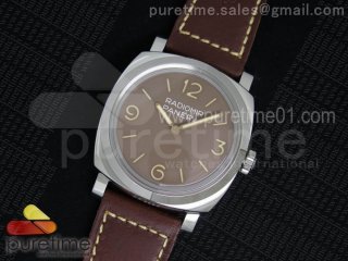 PAM662 R SF Best Edition on Brown Leather Strap P.3000 Super Clone