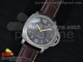 PAM351 Q V6F 1:1 Best Edition on Brown Leather Strap P9000