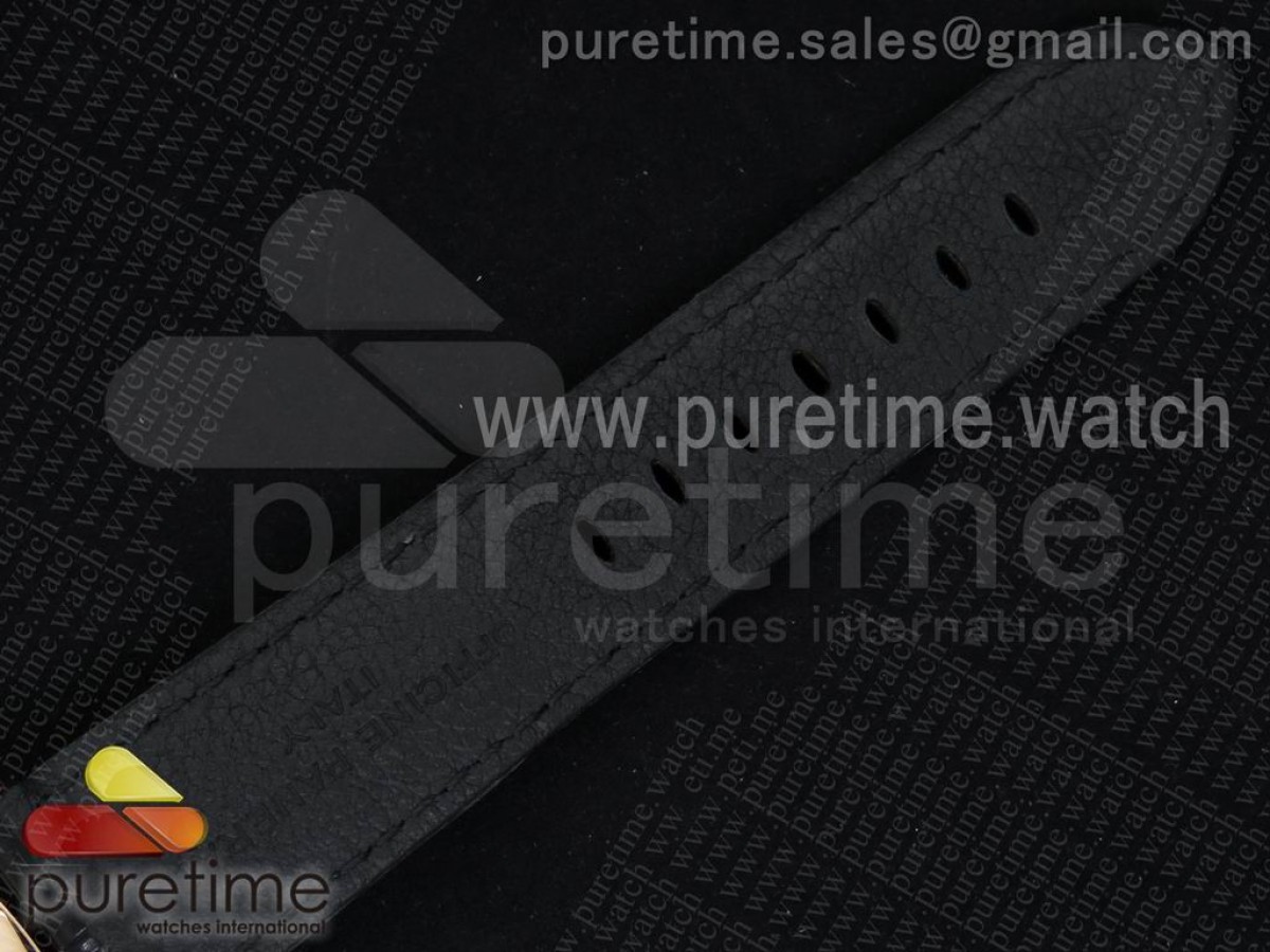 PAM575 R V6F 1:1 Best Edition on Black Leather Strap P.1000