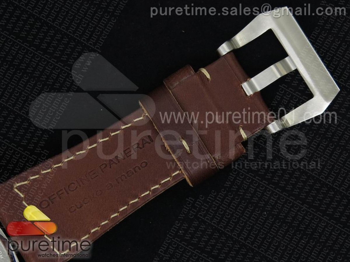 PAM662 R SF Best Edition  on Brown Leather Strap P.3000 Super Clone